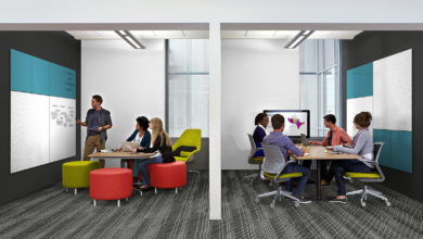 Moderne und offene Büros brauchen "Kuschelräume"