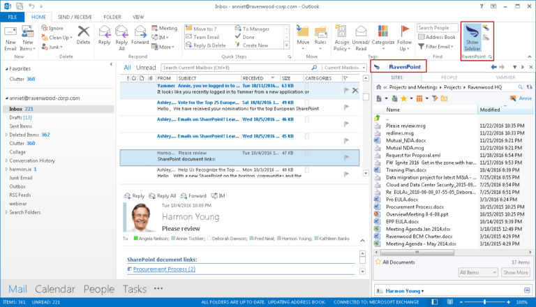 Hilfreiche Tools für die Integration von Outlook und SharePoint  Business User